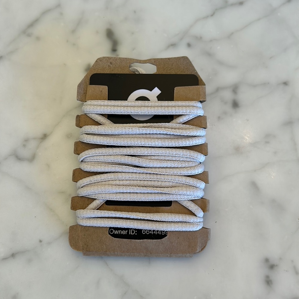 On running shoe laces. NWT